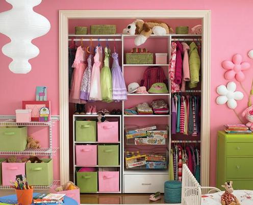 Шкаф для одежды в детскую комнату