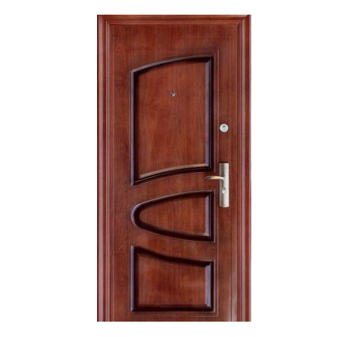 Дверь входная коричневая