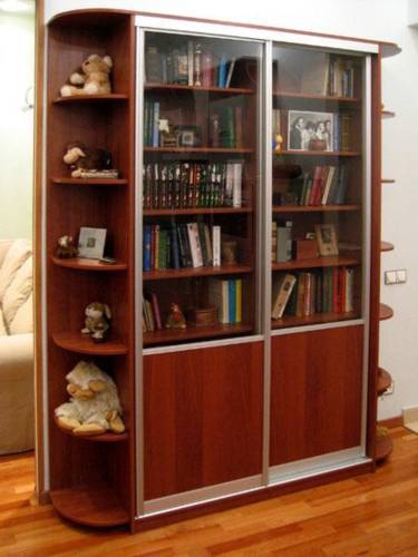 Книжный шкаф-купе