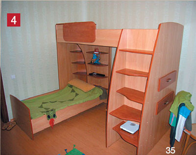 Корпусный набор мебели для детской