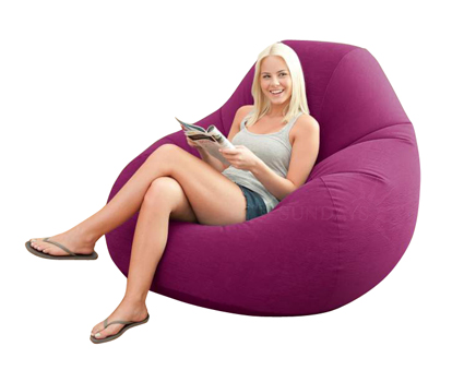Кресло-мешок фиолетового цвета