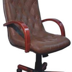 Кресло с деревянными накладками «Premier»