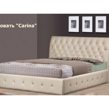 Кровать двуспальная из экокожи «Katrin»