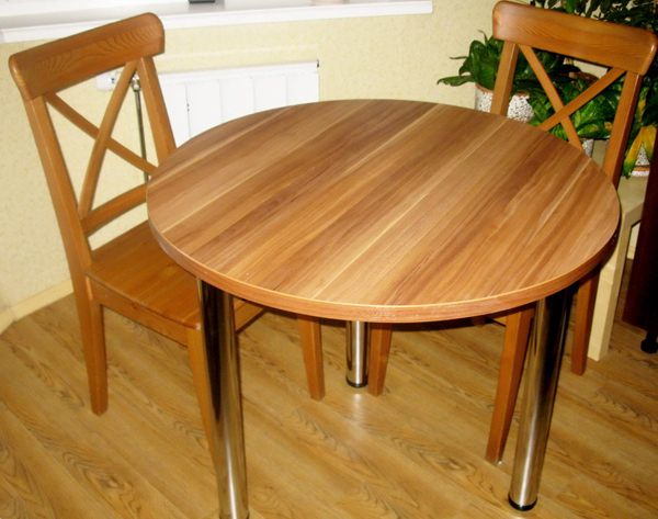 Кухонный стол круглой формы