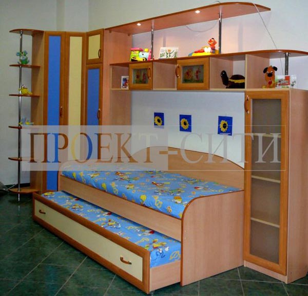 Мебель для детской с двойной кроватью