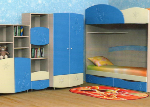 Мебель для детской с резными вставками