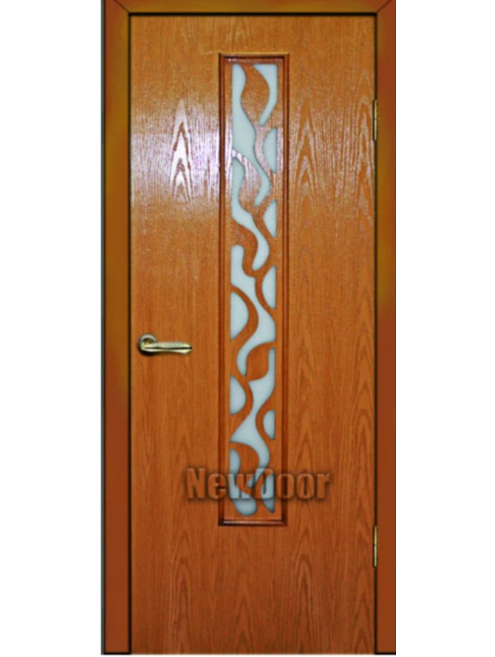 Межкомнатная дверь с природным узором