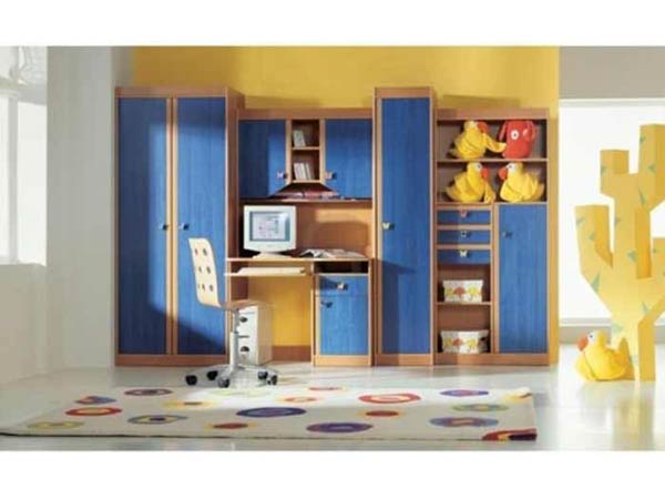 Набор мебели для детской комнаты «Юниор» (soft/form)