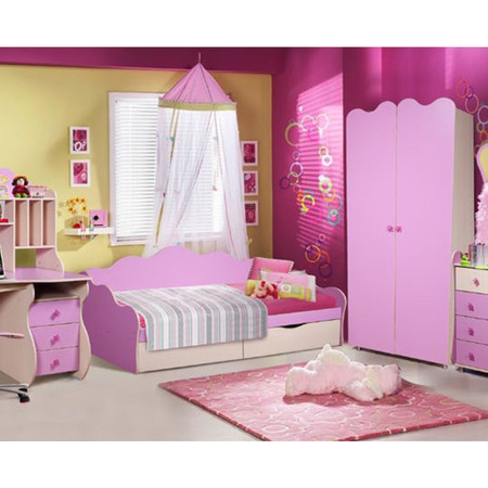 Набор мебели для детской розовый «Волшебница №1»