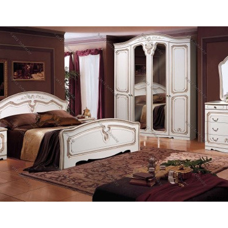 Спальня белая классическая Слониммебель «Валерия 11Д1»